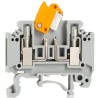 Phoenix Contact MTK-P/P Series Knife Disconnect Terminal Block Grey 0.2 - 2.5 mm², 16A, Screw Termination 3104013