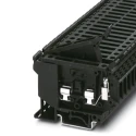 Phoenix Contact Fuse Modular Terminal Block UK6.3-HESI Series 1-Level Fused Screw Terminal Black 1.5mm² 500V 10A 3004171