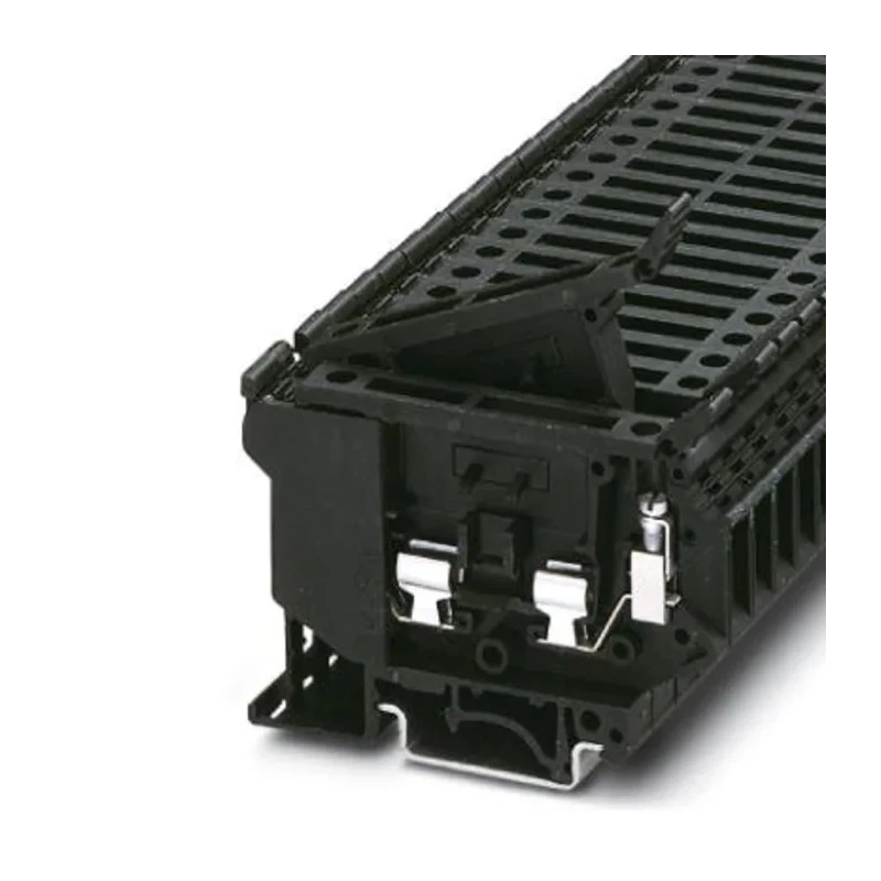 Phoenix Contact Fuse Modular Terminal Block UK6.3-HESI Series 1-Level Fused Screw Terminal Black 1.5mm² 500V 10A 3004171