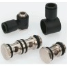 Legris Pneumatic Fitting Male Threaded-to-Tube Push-in, 1/8 in G Thread, 8 mm Push-in Tube, LF3500