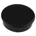RS PRO 17.6 mm Diameter Black Plastic Potentiometer Knob Cap for 21 mm Circular Shaft 463-8542