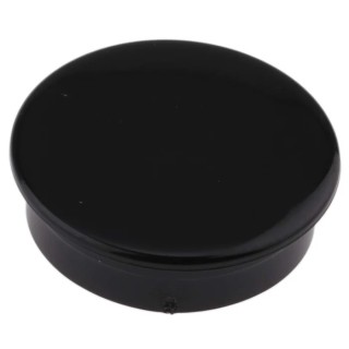 RS PRO 17.6 mm Diameter Black Plastic Potentiometer Knob Cap for 21 mm Circular Shaft 463-8542