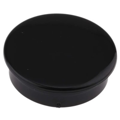 RS PRO 17.6 mm Diameter Black Plastic Potentiometer Knob Cap for 21 mm Circular Shaft 463-8542