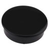 RS PRO 17.6 mm Diameter Black Plastic Potentiometer Knob Cap for 21 mm Circular Shaft 463-8542