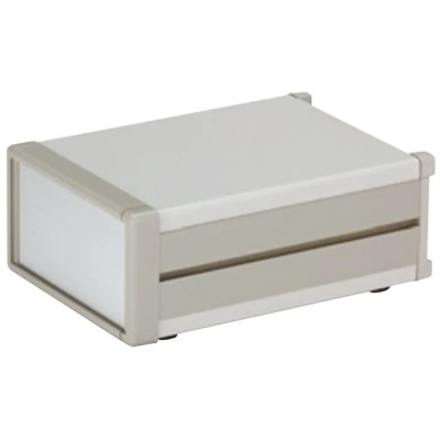 Takachi Electric Industrial Aluminium and Steel Project Box, Grey 221.5 mm Height, 350 mm Length, 430 mm Width MS222-43-35GS