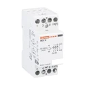 Lovato Electric CN Contactor, 230V AC Coil Voltage, 4-Pole, 25A Contact Current, 7.5 kW Power Rating, DIN Rail CN2510220