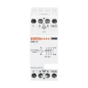 Lovato Electric CN Contactor, 230V AC Coil Voltage, 4-Pole, 25A Contact Current, 7.5 kW Power Rating, DIN Rail CN2510220