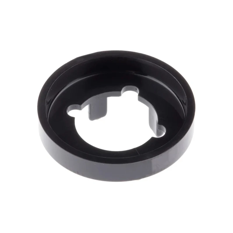 RS PRO Nut Cover for Collet Knob Spindle 21.3 mm Knob Diameter, Black, RoHS Compliant 463-8564
