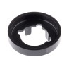 RS PRO Nut Cover for Collet Knob Spindle 21.3 mm Knob Diameter, Black, RoHS Compliant 463-8564