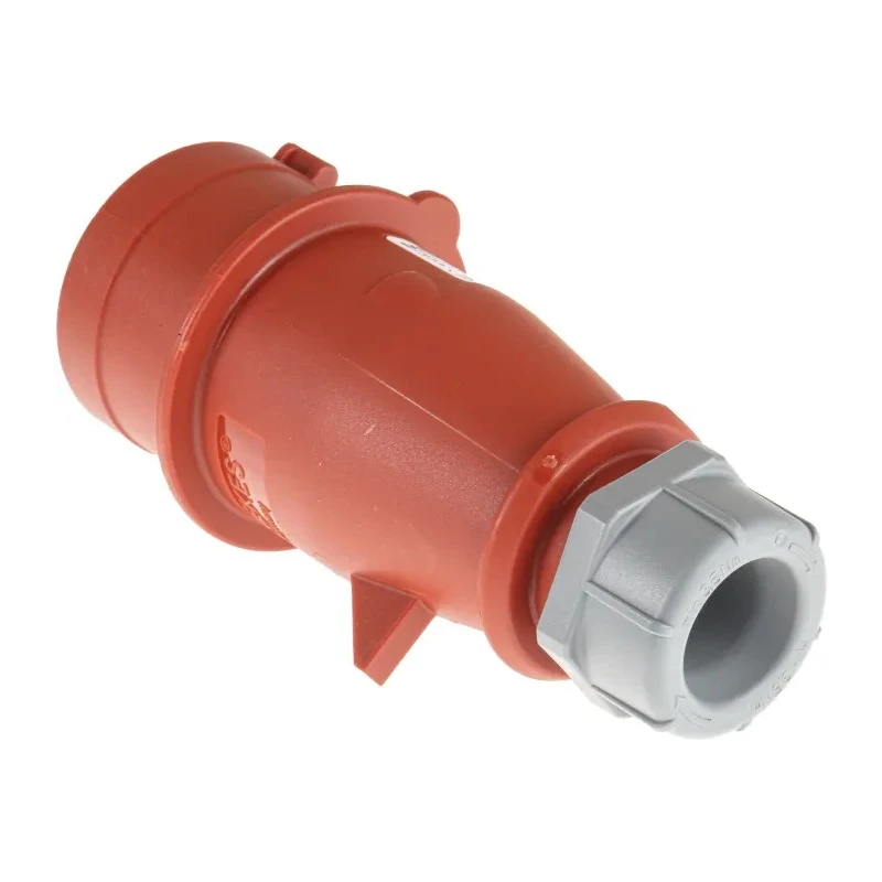 MENNEKES AM-TOP IP44 Red Cable Mount 3P+N+PE Straight Industrial Power Connector 16A 400V IP44 IP44
