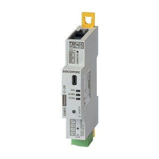 Socomec 3 Phase Electronic Digital Energy Meter DIRIS Digiware U-30 Series 90mm Height 18mm Width 48290102