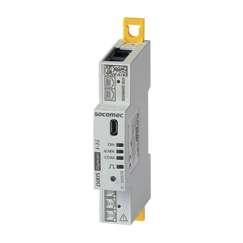 Socomec 3 Phase Electronic Digital Energy Meter DIRIS Digiware I-35 48290130