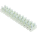 RS PRO Non-Fused Terminal Block 12-Way 2.5mm² Wire 24A Screw 400V Nylon Housing 464-9738