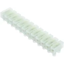 RS PRO Non-Fused Terminal Block 12-Way 2.5mm² Wire 24A Screw 400V Nylon Housing 464-9738