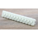 RS PRO Non-Fused Terminal Block 12-Way 4mm² Wire 41A Screw Termination Nylon 6.6 Housing 464-9722