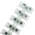 RS PRO Non-Fused Terminal Block 12-Way 4mm² Wire 41A Screw Termination Nylon 6.6 Housing 464-9722