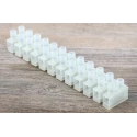 RS PRO Non-Fused Terminal Block 12-Way 4mm² Wire 41A Screw Termination Nylon 6.6 Housing 464-9722