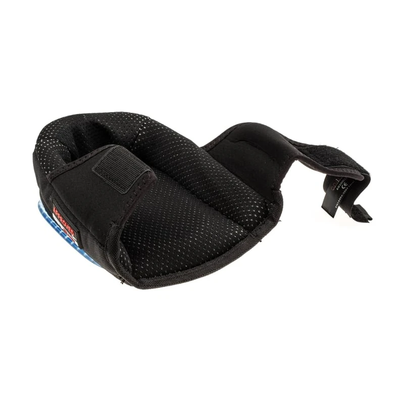 RS PRO Black Gel Knee Pad with Strap, Adjustable, Multi-Layered Gel Cushioning, One Size 465-9369