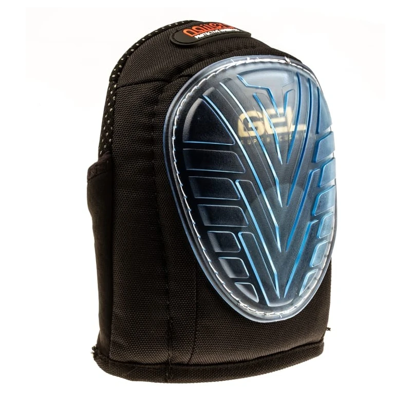 RS PRO Black Gel Knee Pad with Strap, Adjustable, Multi-Layered Gel Cushioning, One Size 465-9369