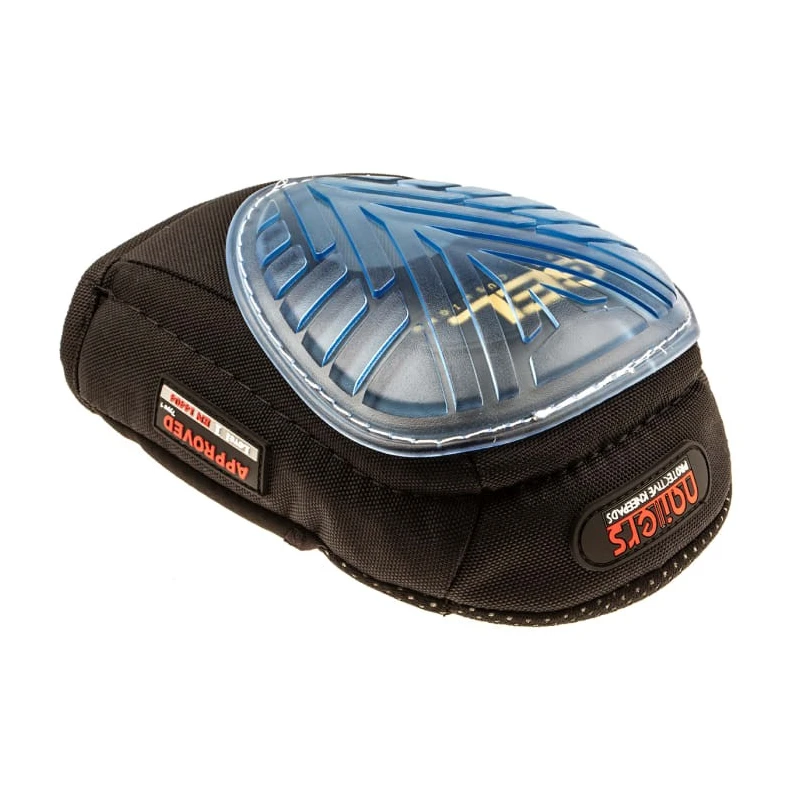 RS PRO Black Gel Knee Pad with Strap, Adjustable, Multi-Layered Gel Cushioning, One Size 465-9369