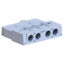 WEG Auxiliary Contact Block, 2 Contact, 1 NO/1 NC, DIN Rail, Screw Terminal, 2.5 A, 250V AC, ACBF-11