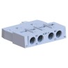 WEG Auxiliary Contact Block, 2 Contact, 1 NO/1 NC, DIN Rail, Screw Terminal, 2.5 A, 250V AC, ACBF-11
