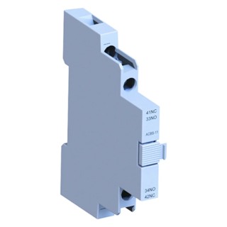 WEG Auxiliary Contact Block, 2 Contact, 2 NO, Side Mount, Screw Terminal, 10 A, 690 V AC, ACBS-20