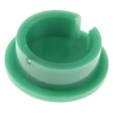 RS Pro 19 mm Knob Diameter Green Plastic Potentiometer Knob Cap for 6.4 mm Shaft Screw Fix 465-9410