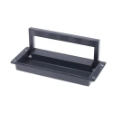 nVent SCHROFF Folding Handle for Use with 19 in Desktop Case 9U Aluminium 20225439