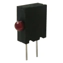 Kingbright Red Right Angle PCB LED Indicator 3 mm (T-1), 1 LED, 2.5 V, Diffused Lens KM2520EH/1ID