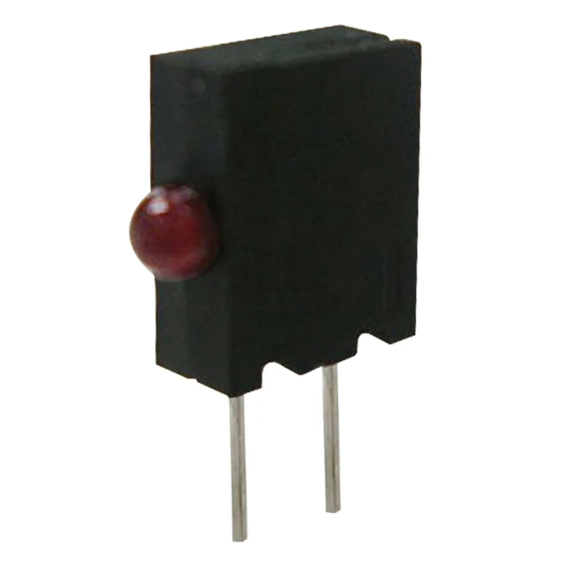 Kingbright Red Right Angle PCB LED Indicator 3 mm (T-1), 1 LED, 2.5 V, Diffused Lens KM2520EH/1ID