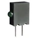 Kingbright Green Right Angle 3 mm (T-1) PCB LED Indicator 2.5 V 30mA KM2520EH/1SGD
