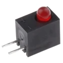 Kingbright Red Right Angle PCB LED Indicator 3 mm (T-1), 1 LED, 2.5 V L-93A8CB/1ID