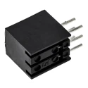 Kingbright PCB LED Indicator 3 mm Right Angle Bi-Level Multicolour 2 LEDs 2.5 V L-130WCP/2EGW