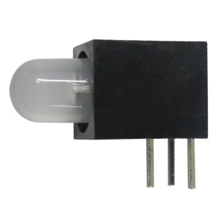 Kingbright Green, Red Right Angle PCB LED Indicator 3 mm (T-1), 1 LED, 2.5 V, Through Hole Mount L-59BL/1EGW