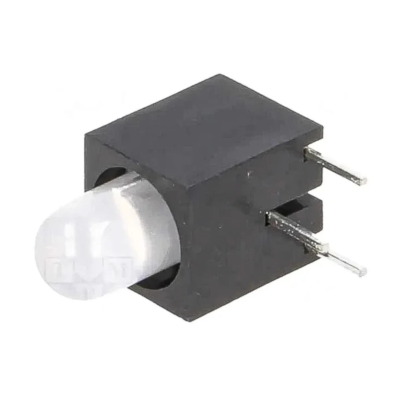 Kingbright Green, Red Right Angle PCB LED Indicator 3 mm (T-1), 1 LED, 2.5 V, Through Hole Mount L-59BL/1EGW