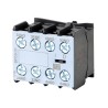 WEG Auxiliary Contact Block, 4 Contact, 3 NO/1 NC, Front Mount, Screw Terminal, 10 A Current, 690V AC, BFC0-31