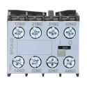 WEG Auxiliary Contact Block 4 Contact 2 NC/2 NO Front Mount Screw Terminal 10 A 690V AC BFC4-22