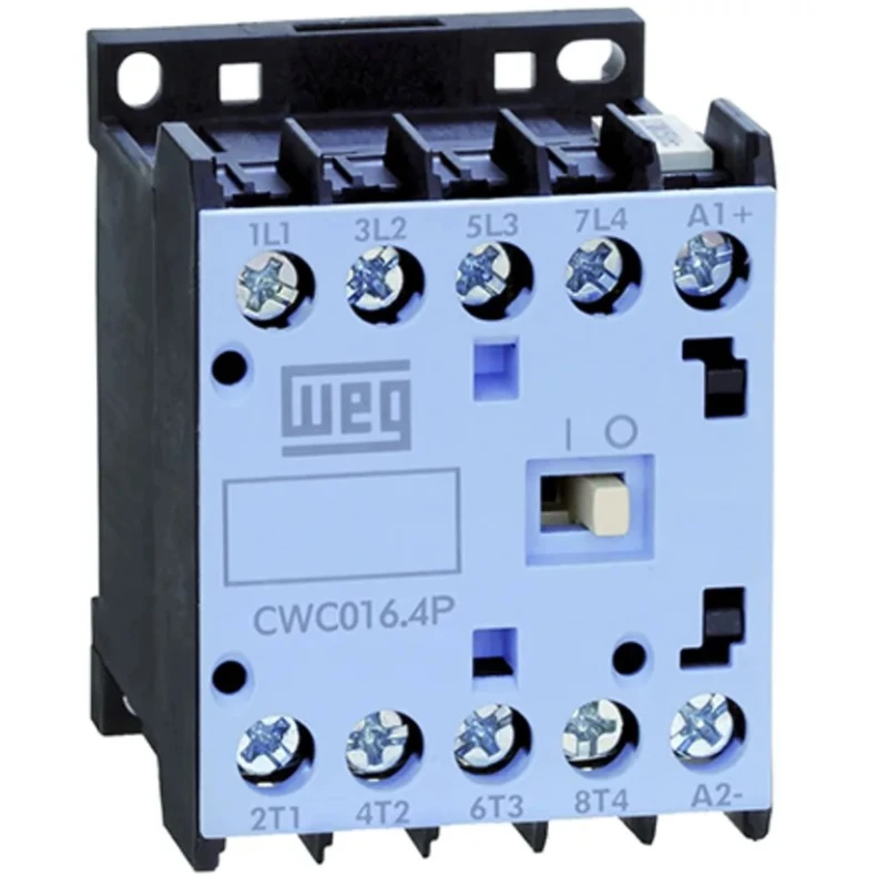 WEG Motor Control Contactor 4-Pole 9A 4.5kW 230V AC Coil CWC09-00-22D24
