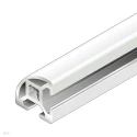 Bosch Rexroth Silver Aluminium Strut Profile 20 x 20 mm 6 mm Groove, 3 m Length, Series MGE 13.2 3842992890/3000