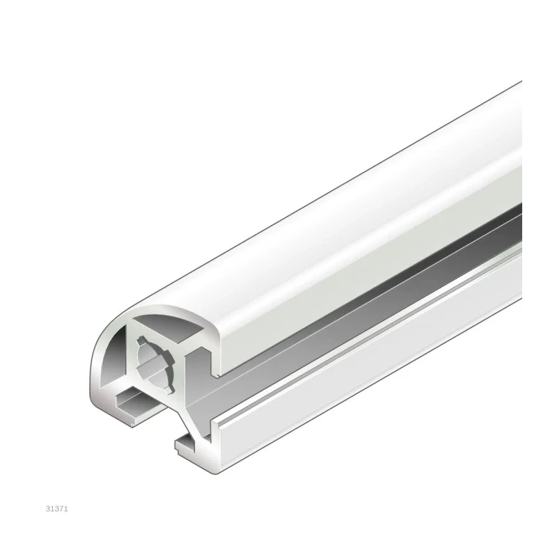 Bosch Rexroth Silver Aluminium Strut Profile 20 x 20 mm 6 mm Groove, 3 m Length, Series MGE 13.2 3842992890/3000