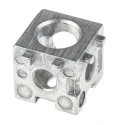 Bosch Rexroth S6 Corner Cube Kit Connecting Component, Strut Profile 20 mm, Groove Size 6 mm 3842549860