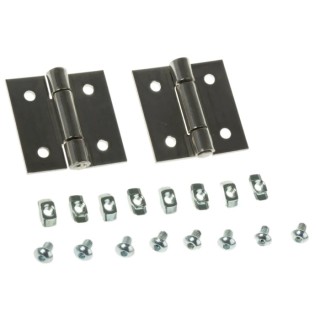 Bosch Rexroth Stainless Steel Door Hinge with MGE 6 mm Slot for 20 mm Strut Profile 3842535684