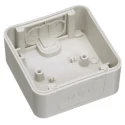 LK Light Grey IP55 Rated Back Box, 1 Gang, Protection Class IP55 