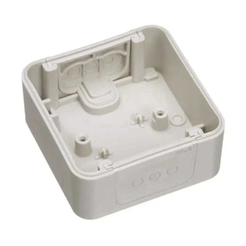 LK Light Grey IP55 Rated Back Box, 1 Gang, Protection Class IP55 