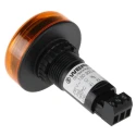 Werma 150 Series Yellow Beacon-Buzzer Combination IP65 230V AC Panel Mount 80 dB Buzzer 150.300.68