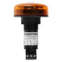 Werma 150 Series Yellow Beacon-Buzzer Combination IP65 230V AC Panel Mount 80 dB Buzzer 150.300.68