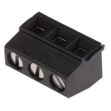 Phoenix Contact MKDSN 1.5/ 3 HT BK Series PCB Terminal Block, 3-Contact, 5 mm Pitch, 1 Row, 200V, 13.5A Rated Current 1985852