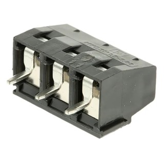 Phoenix Contact MKDSN 1.5/3-5.08 HT BK Series PCB Terminal Block, 3-Contact, 5.08 mm Pitch, Through Hole, 1 Row 1985878