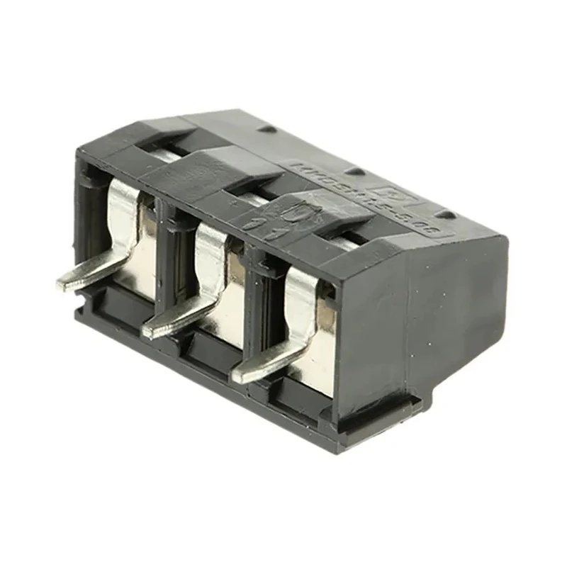 Phoenix Contact MKDSN 1.5/3-5.08 HT BK Series PCB Terminal Block, 3-Contact, 5.08 mm Pitch, Through Hole, 1 Row 1985878